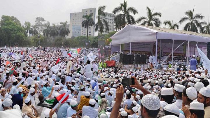 যে চার দাবিতে সমাবেশ করছে হেফাজতে ইসলাম